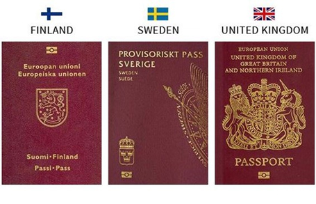 Những tấm hộ chiếu “quyền lực” nhất thế giới 2015 - 1