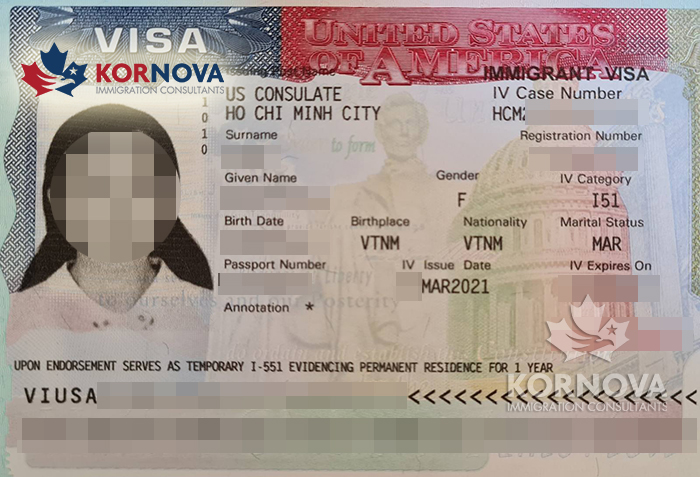 Khách Hàng EB-5 Kornova Nhận Visa Định Cư Mỹ Trong Tháng 03/2021