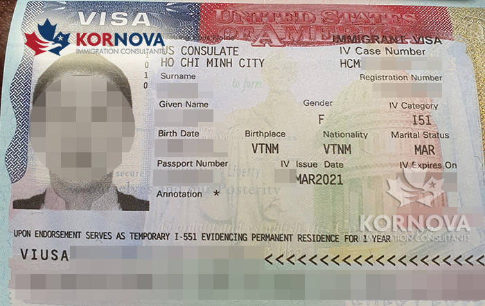 Khách Hàng EB-5 Kornova Nhận Visa Định Cư Mỹ Trong Tháng 03/2021