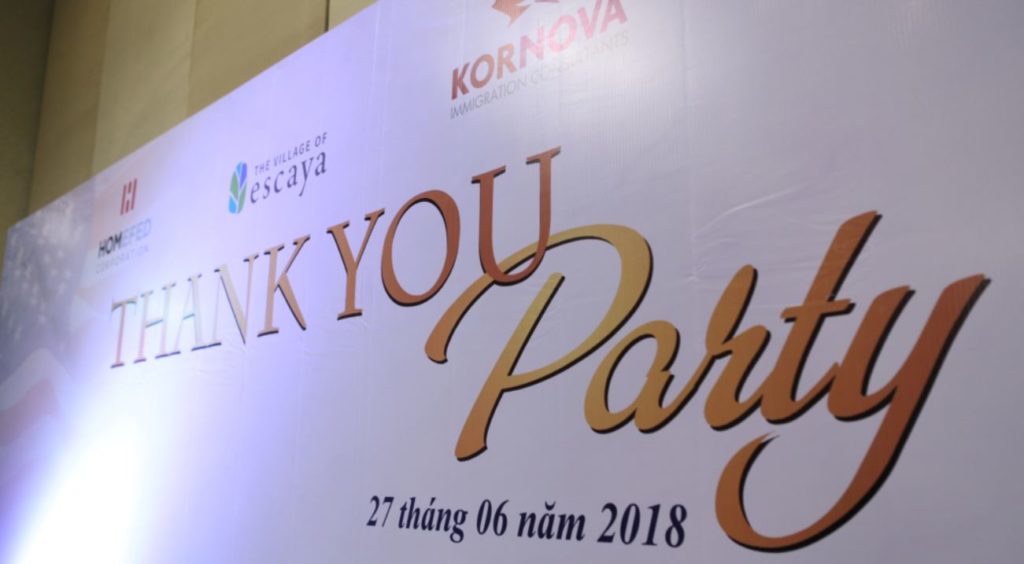 Đêm Tiệc Tri Ân Khách Hàng Kornova Đồng Hành Cùng Dự Án Khu Đô Thị Ngoại Ô San Diego – Escaya