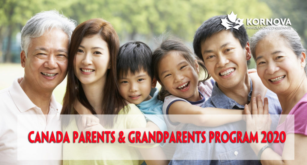 Canada Thông Báo Về Việc Mở Chương Trình Bảo Lãnh Ông Bà – Cha Mẹ Năm 2020