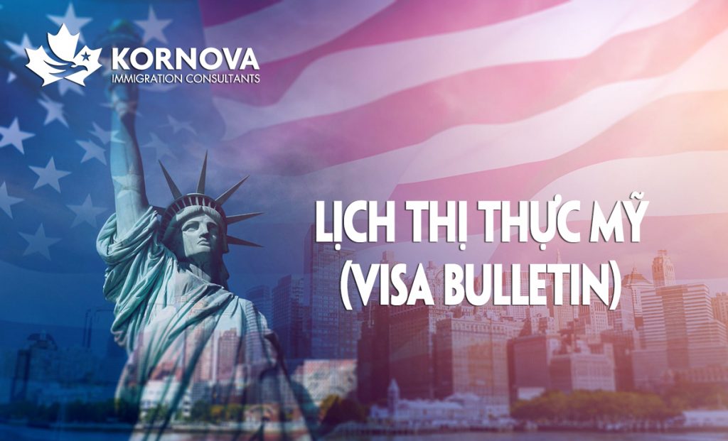Định Cư Mỹ – Lịch Thị Thực Tháng 10/2021