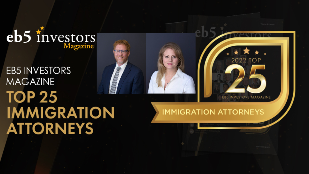 Luật Sư Nicolai Hinrichsen Và Kristal Ozmun Được Vinh Danh Top 25 Luật Sư Di Trú Xuất Sắc