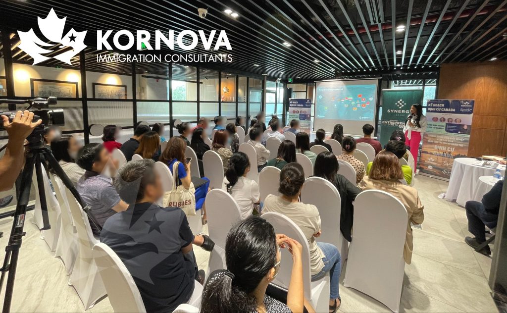 Kornova Tổ Chức Thành Công Sự Kiện Kế Hoạch Định Cư Và Mô Hình Kinh Doanh Khả Thi Tại Canada Năm 2023