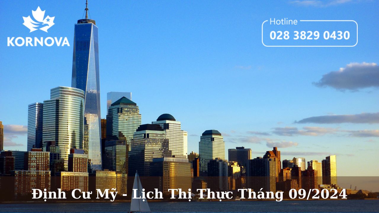 Định Cư Mỹ – Lịch Thị Thực Tháng 09/2024