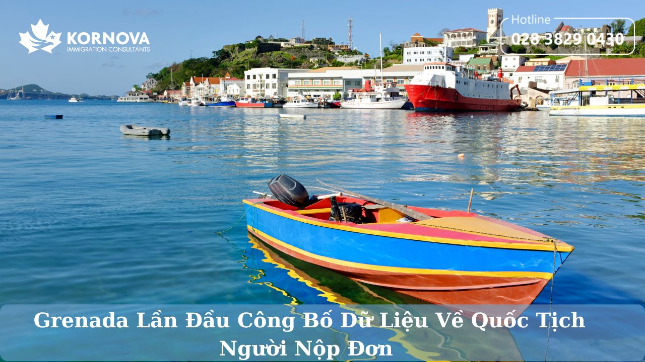 Grenada Lần Đầu Công Bố Dữ Liệu Về Quốc Tịch Người Nộp Đơn