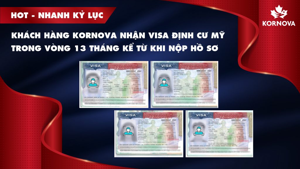 Nhanh Kỷ Lục – Khách Hàng Kornova Nhận Visa Định Cư Mỹ Chỉ Trong Vòng 13 Tháng