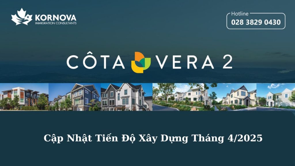 Dự Án Cota Vera 2 – Cập Nhật Tiến Độ Xây Dựng Tháng 4/2025
