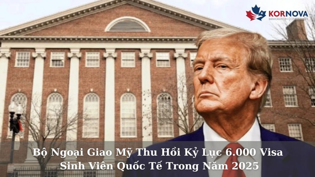 Bộ Ngoại Giao Mỹ Thu Hồi Kỷ Lục 6.000 Visa Sinh Viên Trong Năm 2025