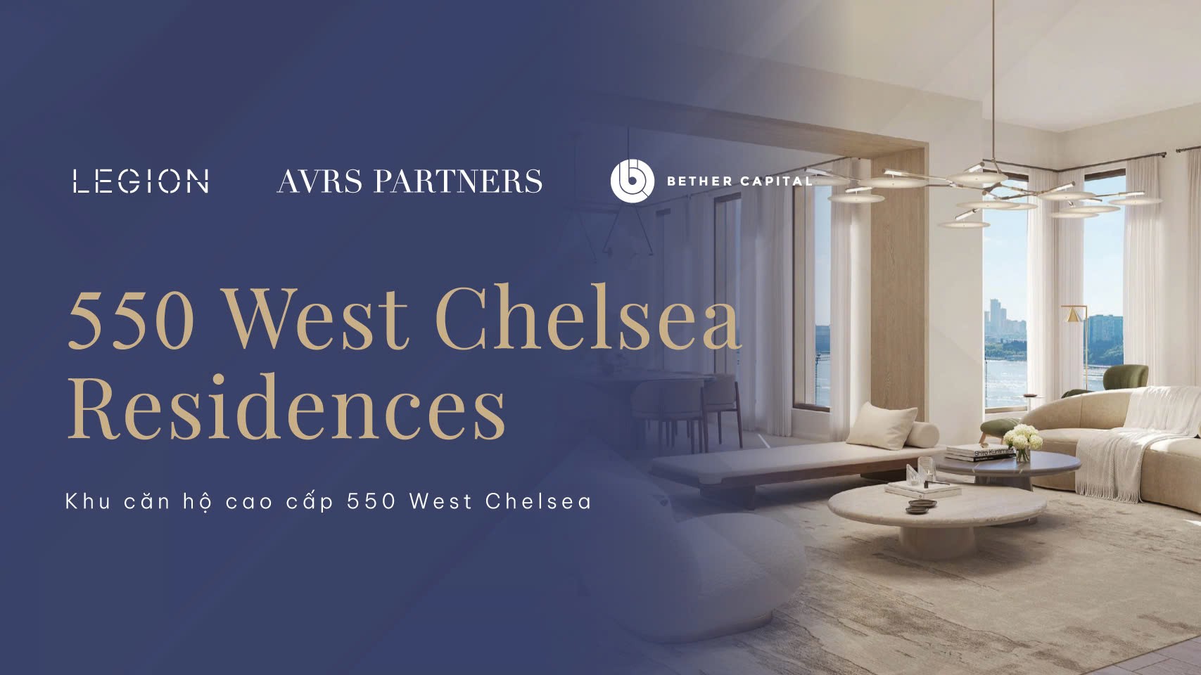 DỰ ÁN CĂN HỘ CAO CẤP 550 WEST CHELSEA – KHU VỰC TEA ĐÔ THỊ