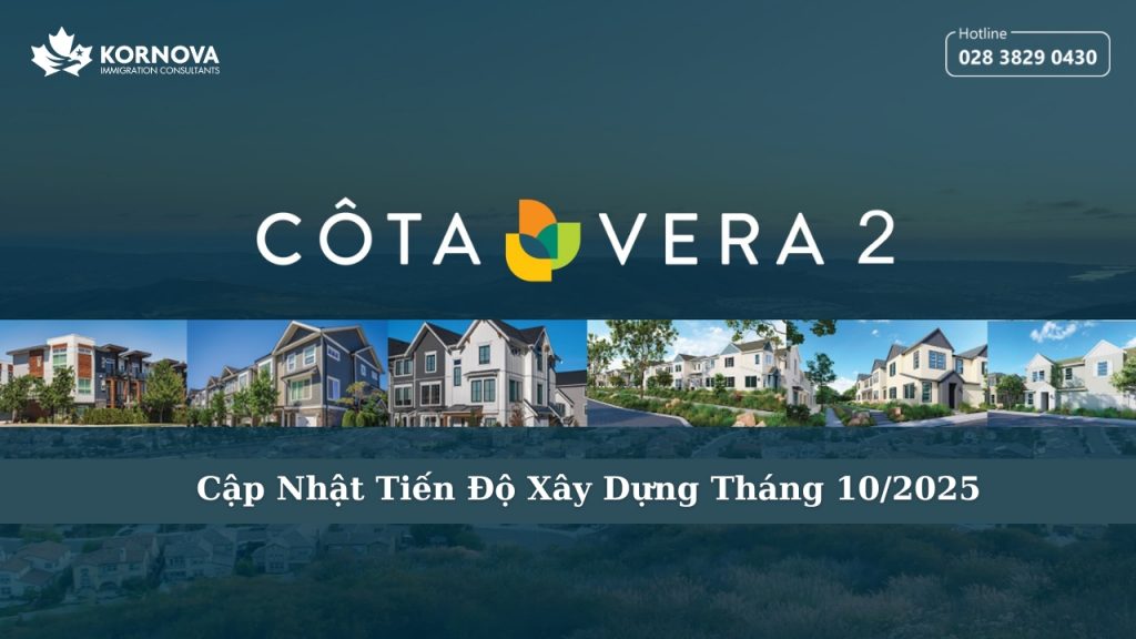 Dự Án Cota Vera 2 – Cập Nhật Tiến Độ Xây Dựng Tháng 10/2025
