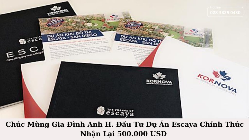 Niềm Vui Hoàn Vốn EB-5: Thêm 1 Gia Đình Khách Hàng Kornova Chính Thức Nhận Lại $500.000