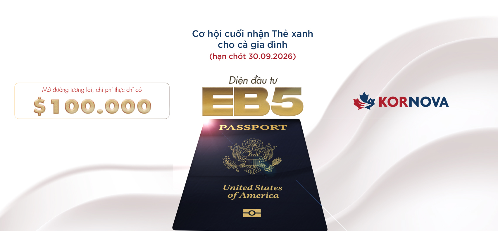 Chuỗi Hội Thảo Định Cư Mỹ Cuối Năm 2025 – Cơ Hội Cuối Nhận Thẻ Xanh Nhanh Trong 2 Năm Với EB-5