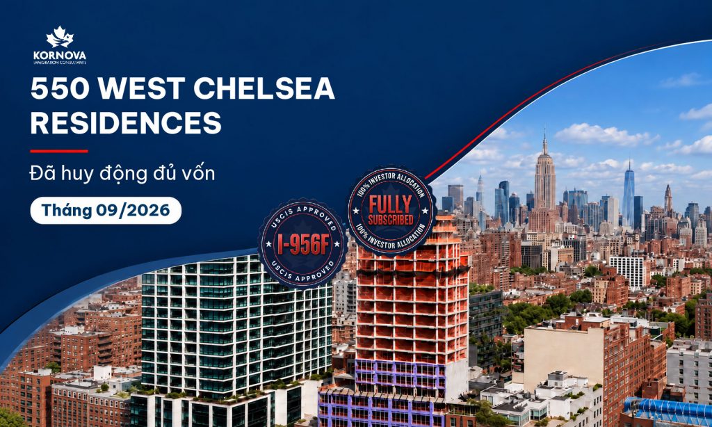 Dự án EB-5 550 West Chelsea đã huy động đủ 60 triệu USD: Nhà đầu tư cần nhìn vào điều gì?