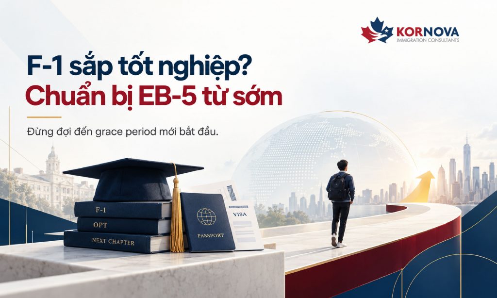 F-1 sắp tốt nghiệp hoặc hết OPT: Đừng đợi đến grace period mới chuẩn bị EB-5