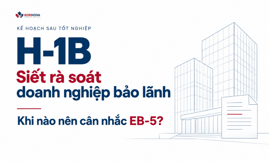 H-1B siết rà soát doanh nghiệp: Gia đình có con du học nên cân nhắc EB-5 khi nào?
