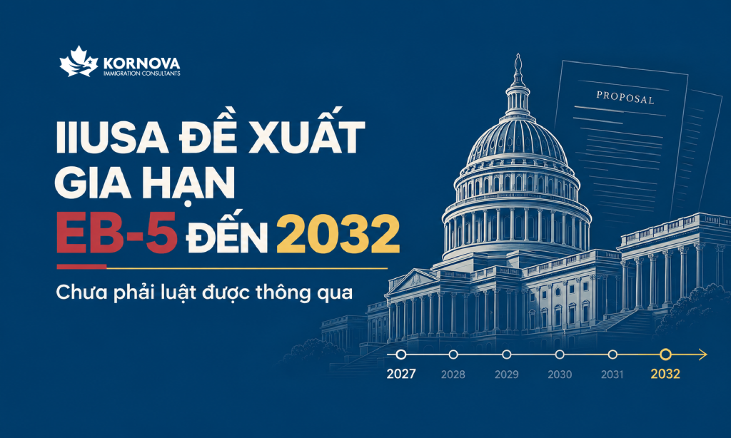 IIUSA đề xuất gia hạn EB-5 đến năm 2032: Nhà đầu tư cần hiểu gì?