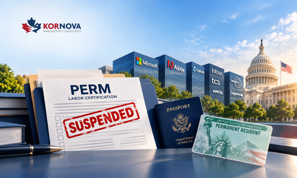 Mỹ Đình Chỉ PERM Tại 8 Công Ty Công Nghệ: H-1B Và Kế Hoạch Định Cư Mỹ Bị Ảnh Hưởng Ra Sao?