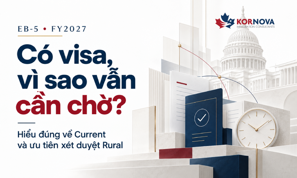EB-5 bước vào FY2027: Có visa, vì sao vẫn cần chờ?